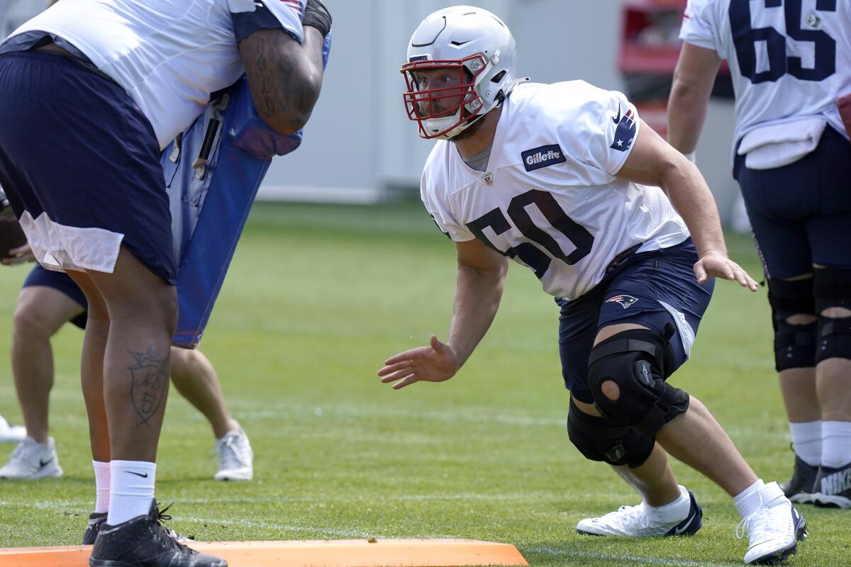 Pats rookie Strange holding his own in first NFL camp - The San