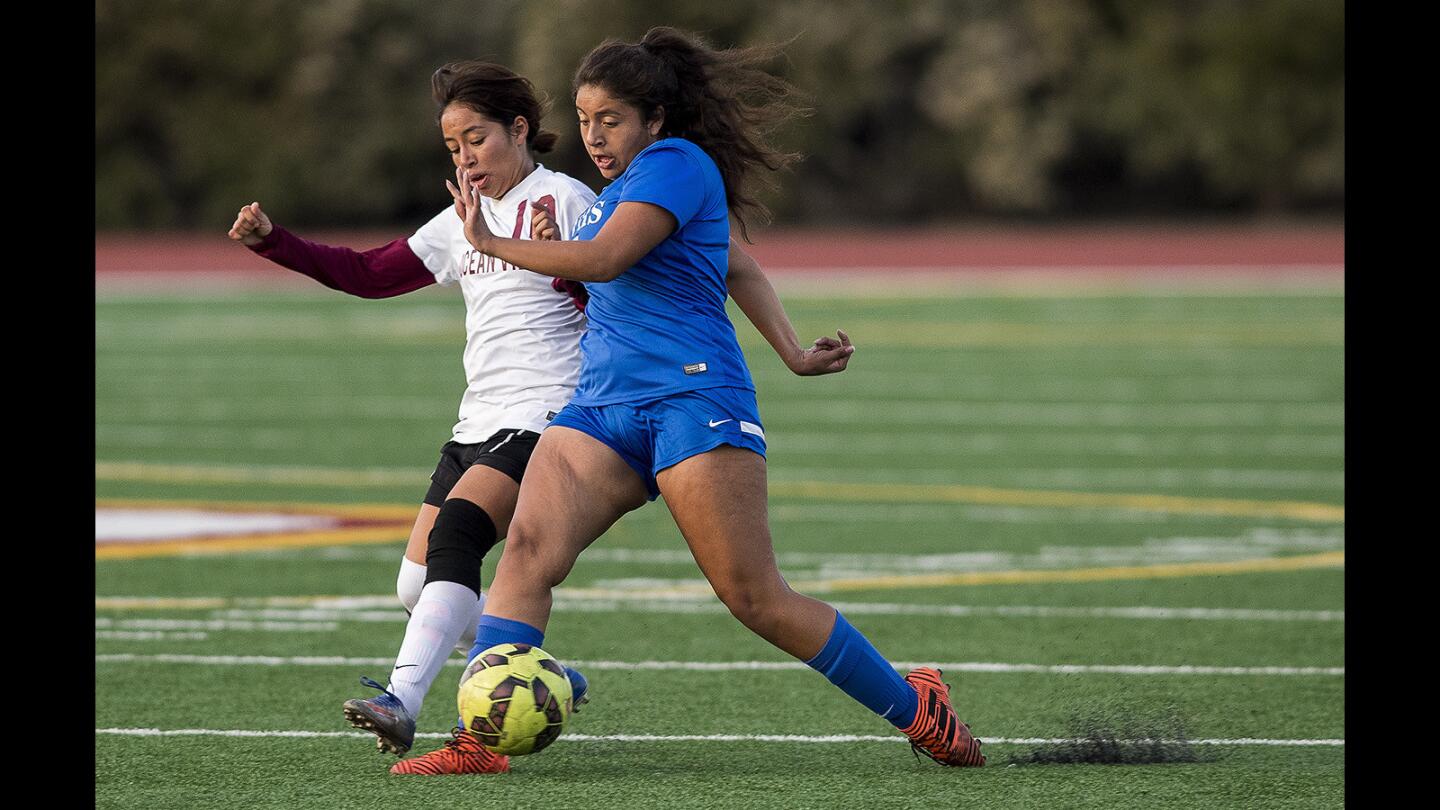 Photo Gallery: Fountain Valley vs. Ocean View girls' soccer
