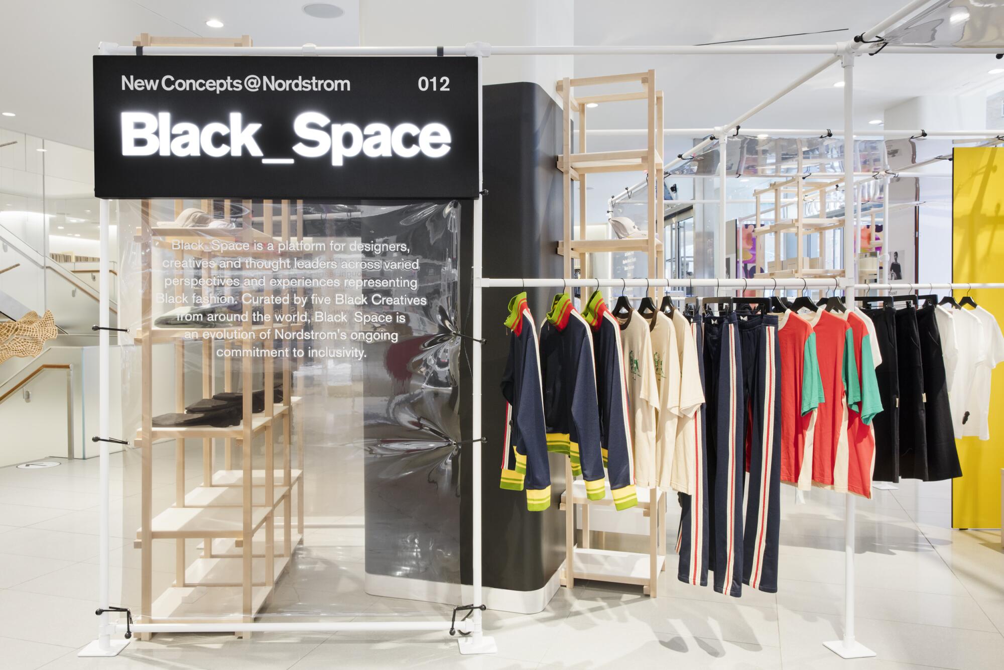 New Concepts @ Nordstrom pop-up, Concept 012 Black_Space