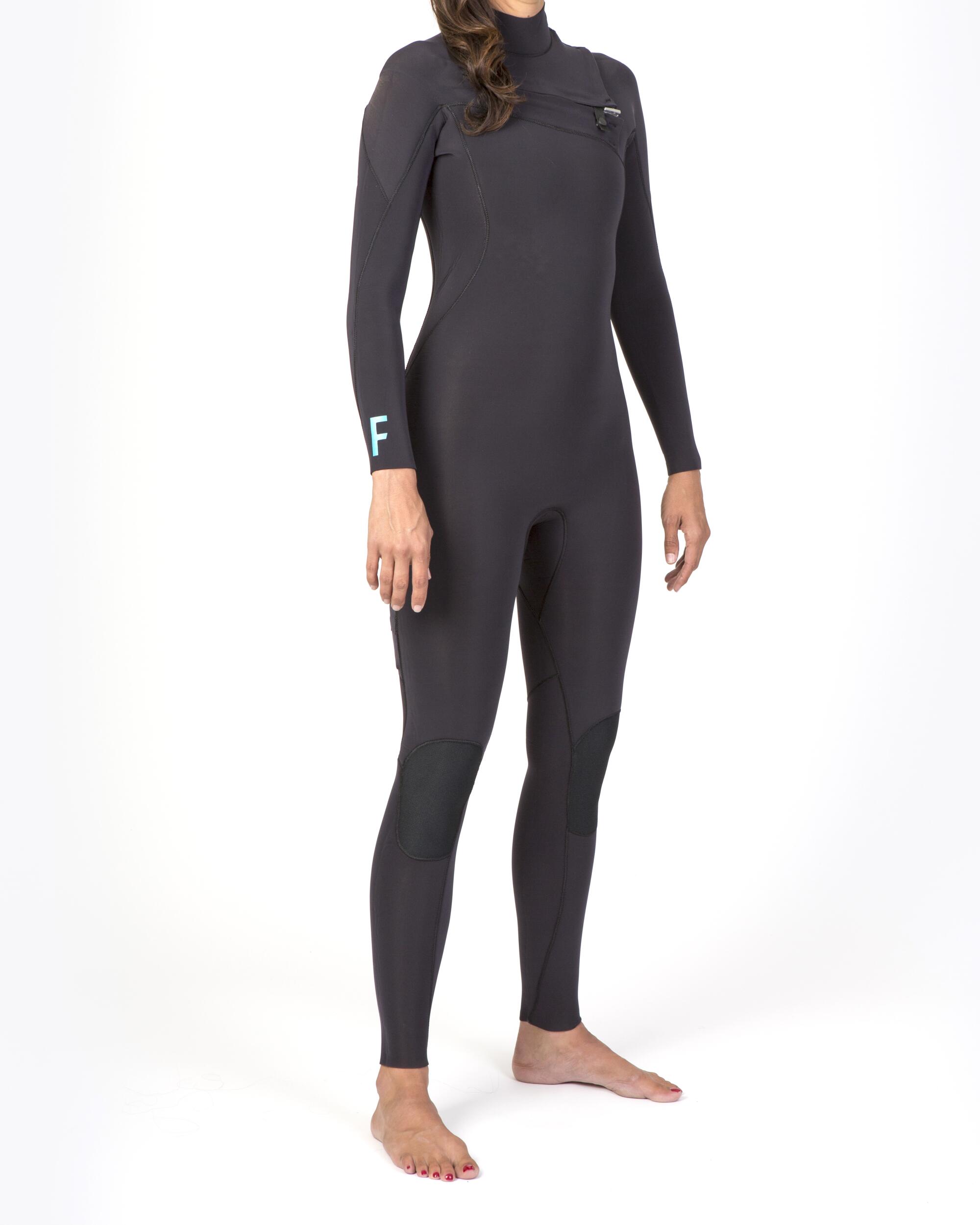 FEEAL Women's 4/3 Mil chest zip wetsuit