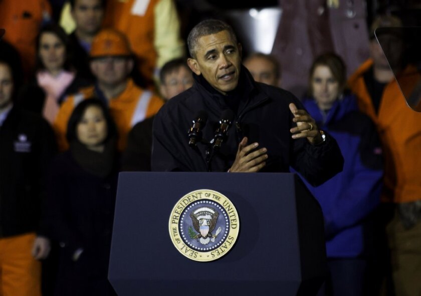 President Obama follows up the State of the Union speech with an appearance at a Pennsylvania steel plant.