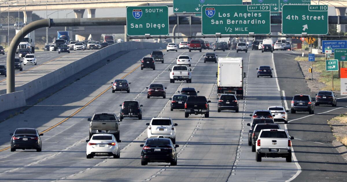 Deadly car crashes are up in California. Speeding is often the cause. – Los Angeles Times