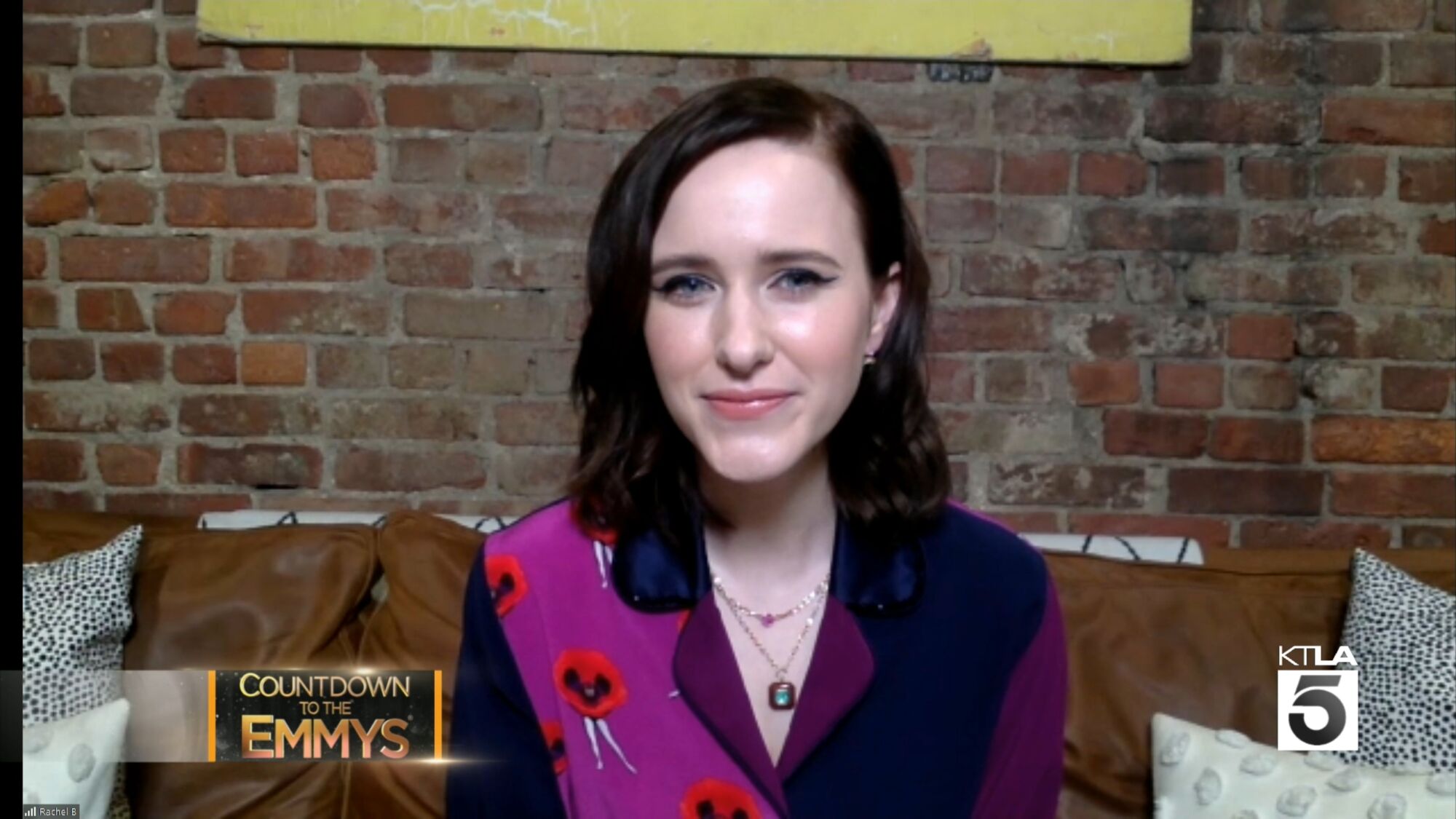 Rachel Brosnahan appears in "Countdown to the Emmys"