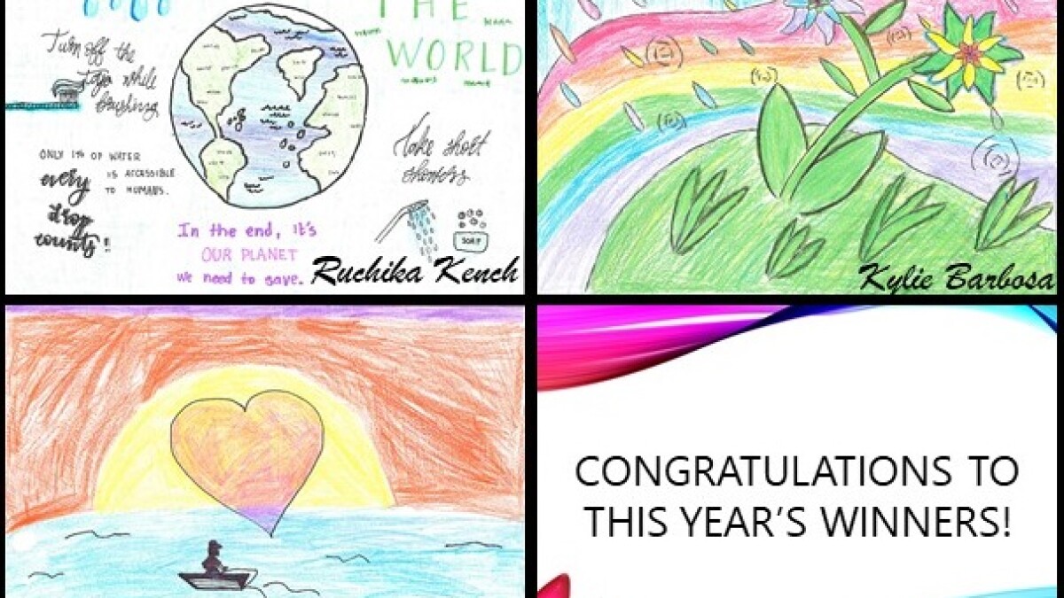 Fourth Grade Artists Win Omwd S 2020 Water Awareness Poster Contest Encinitas Advocate