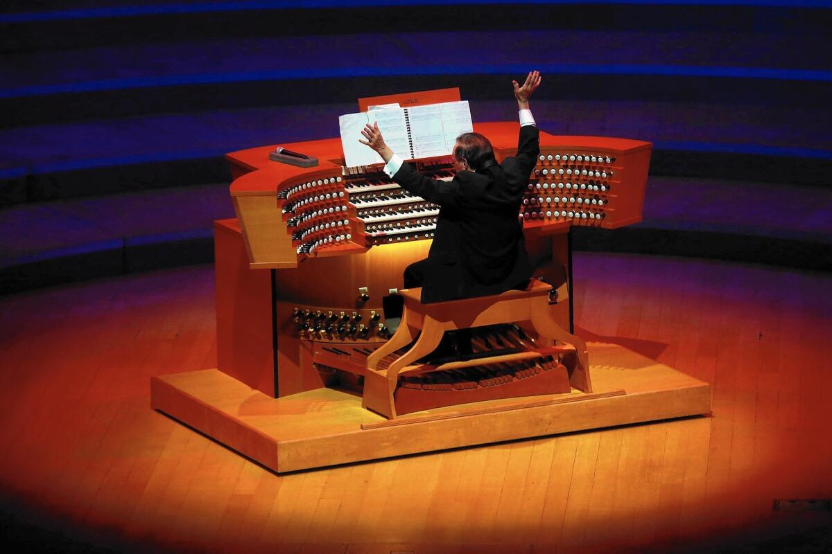Anthony Newman remained an original during his Disney Hall recital.