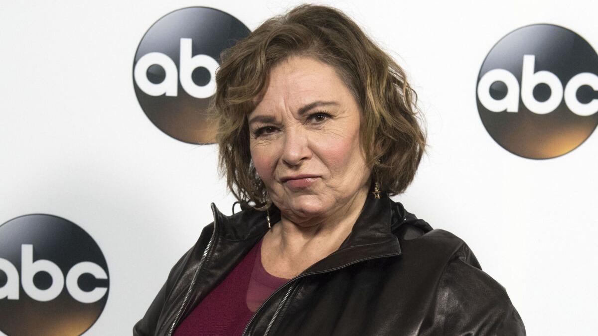 ABC canceled the hit comedy "Roseanne" after its star Roseanne Barr aimed a racist tweet at a former advisor to President Obama.