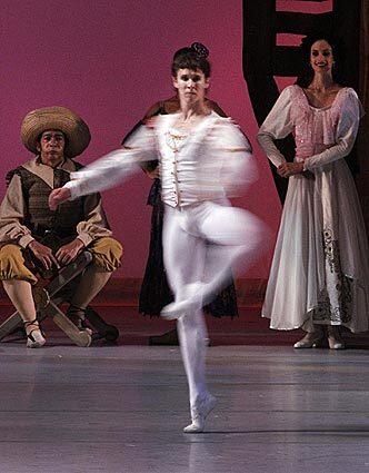 As Basilio, Dani Hernández was a strong performer, dancing every demanding solo faultlessly and exhibiting exemplary classical line down to the tips of his long, long feet.