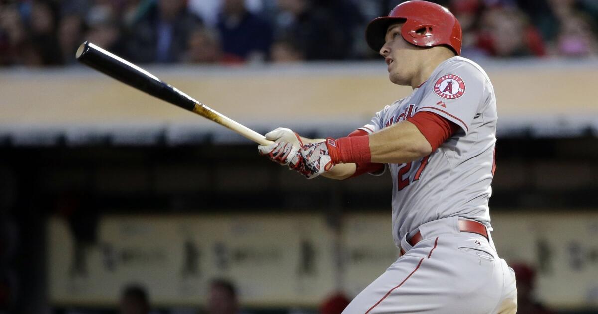 Mike Trout 2015 Major League Baseball Workout Day/Home Run Derby