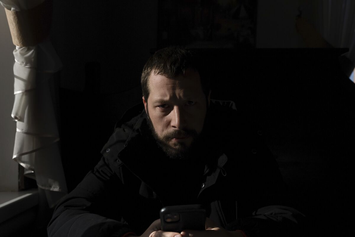 A portrait of videographer Mstyslav Chernov 