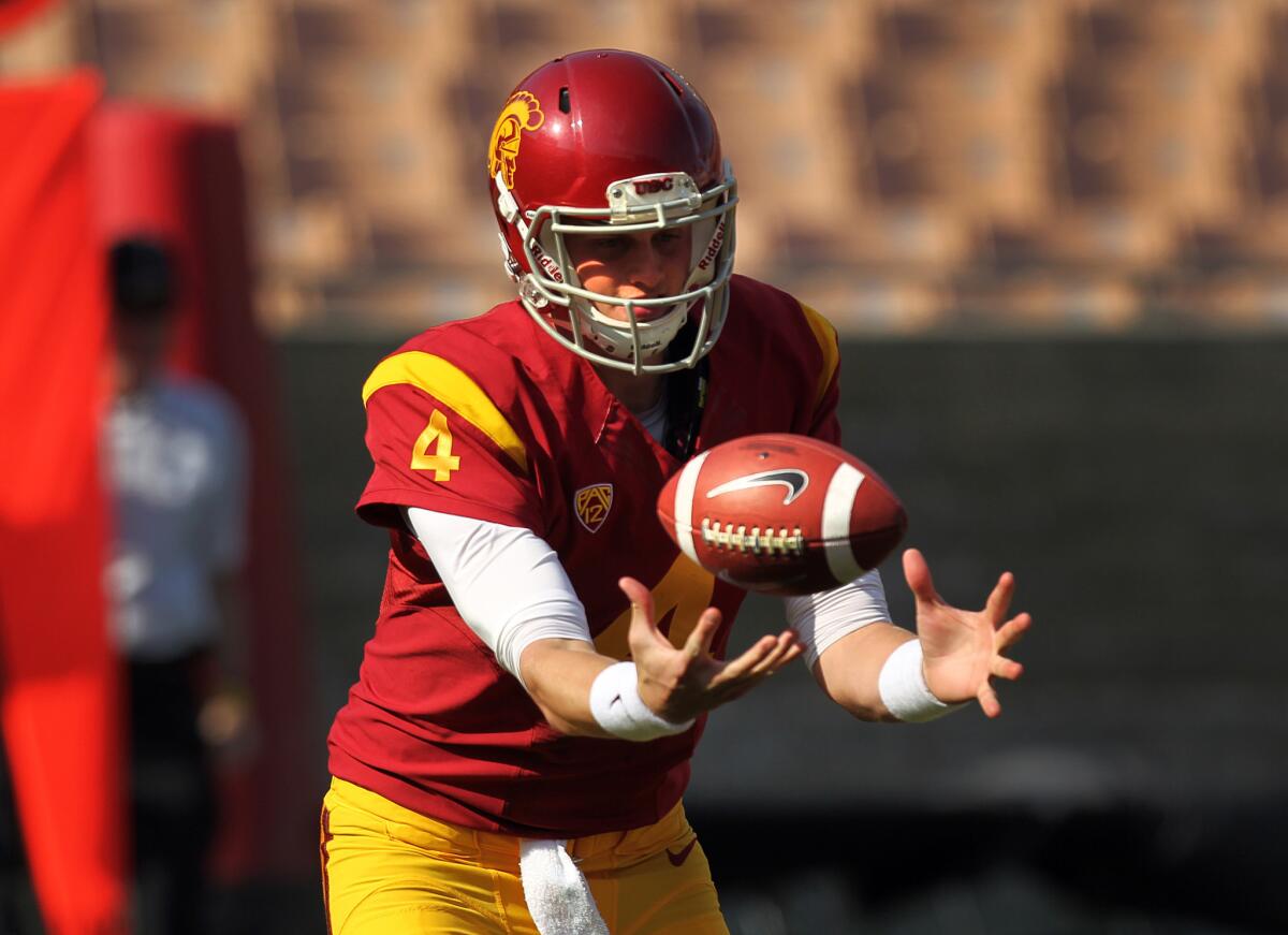 USC quarterback Max Browne is confident in his ability for the Trojans after a strong spring with the offense.