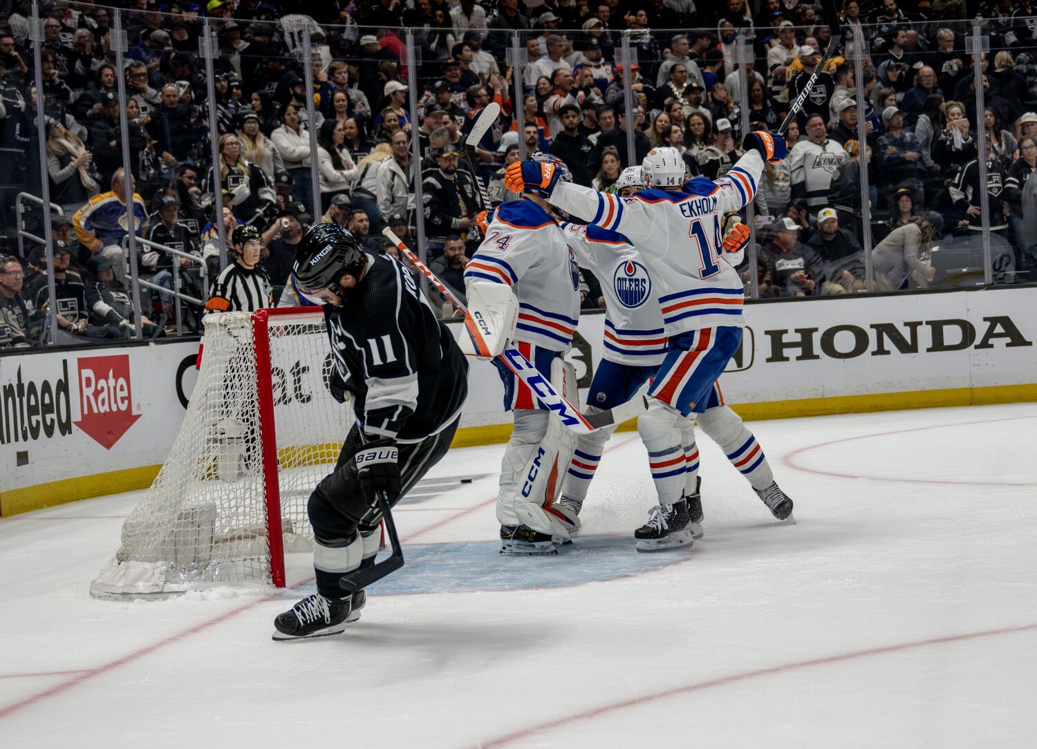 Elliott: Kings' season of promise ends in a repeat of playoff loss to Oilers