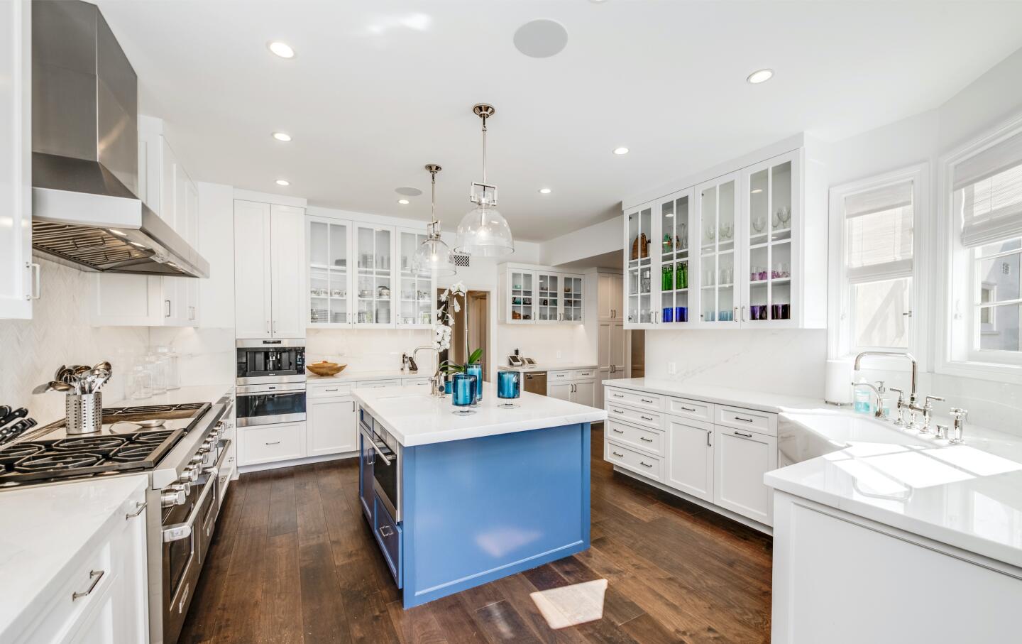 The kitchen.