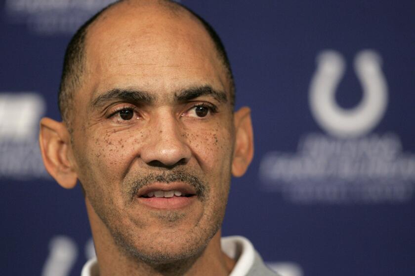 Former NFL coach Tony Dungy is taking heat for his comments about Michael Sam.