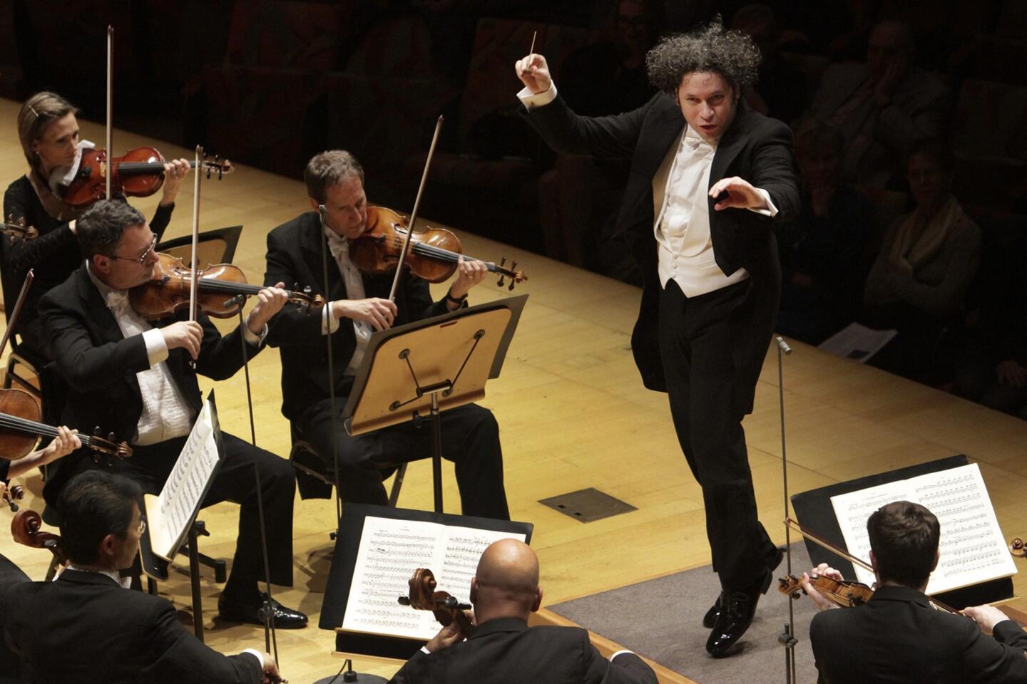 Arts and culture in pictures by The Times | Gustavo Dudamel and the L.A. Phil