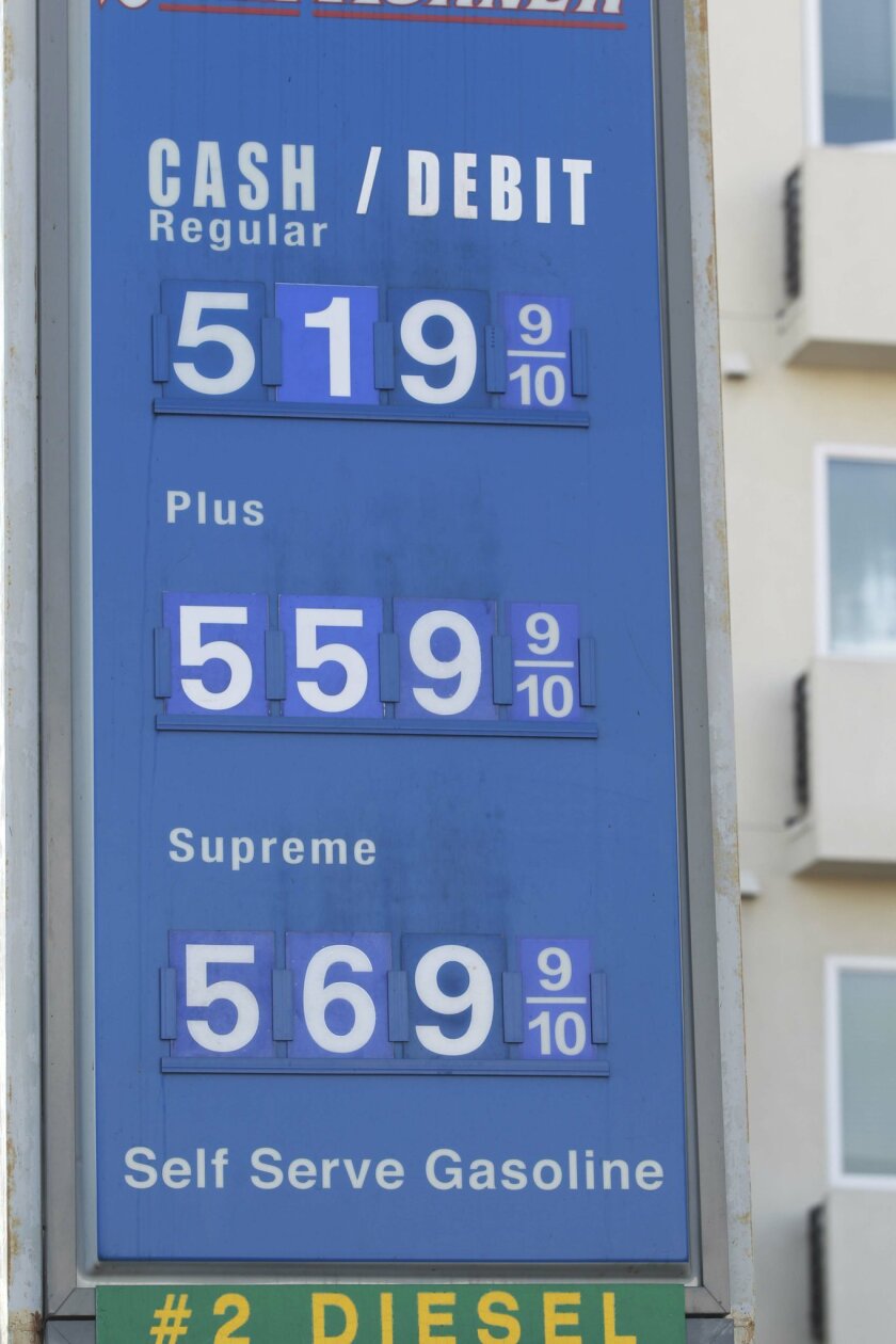 Gas Prices San Diego >> San Diego Gas Prices Break Record The San Diego Union Tribune Gas Prices San Diego >> San Diego Gas Prices Break Record The San Diego Union Tribune