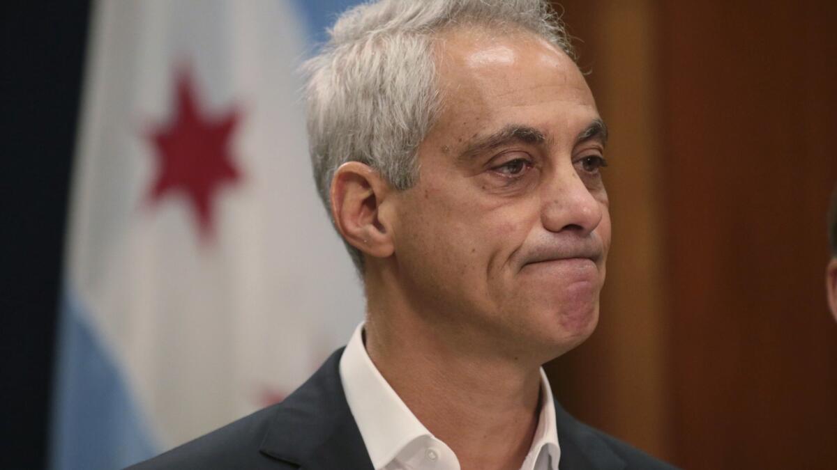 Chicago Mayor Rahm Emanuel announced this week he would not seek a third term in office.