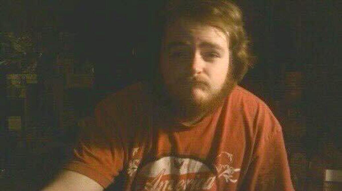 An undated selfie taken by Austin Lee Edwards on a computer.