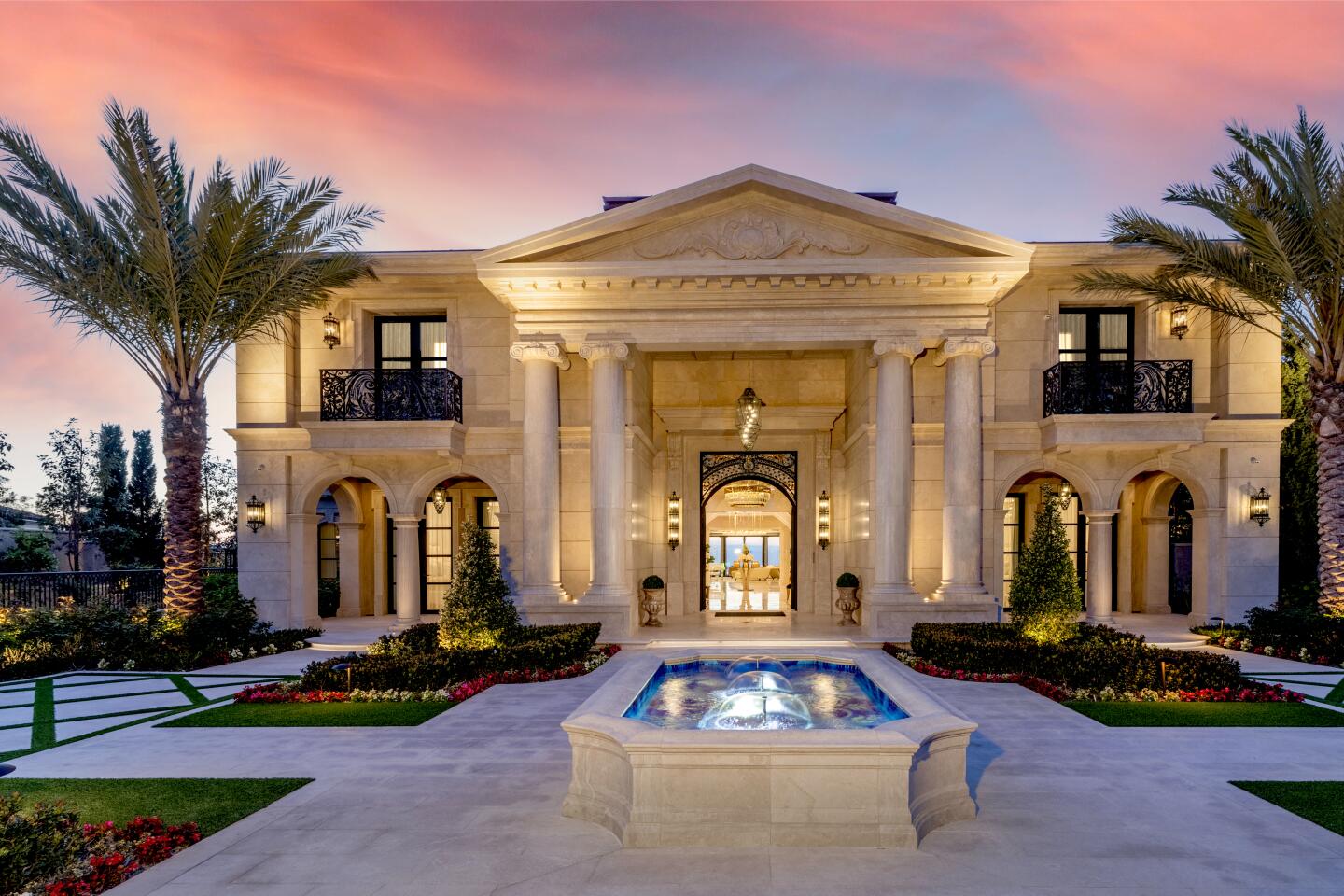 The 15,500-square-foot palace.