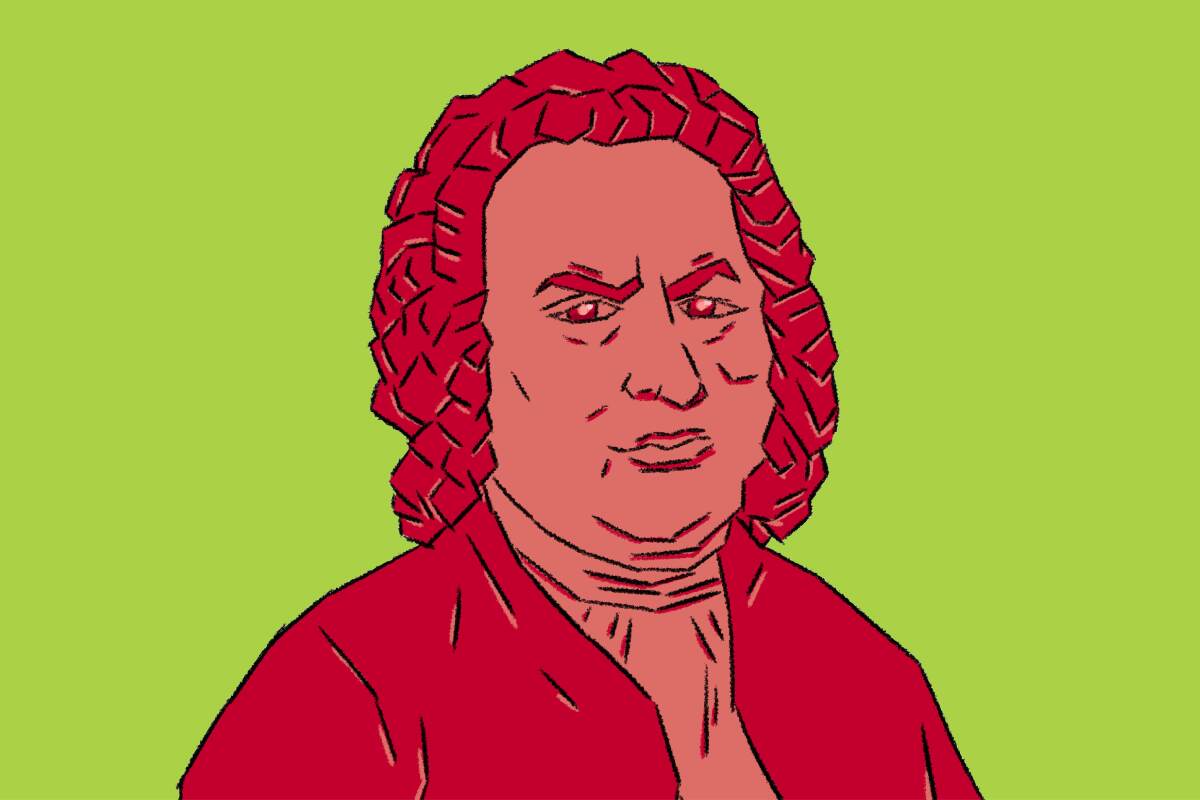 Illustration of Johann Sebastian Bach