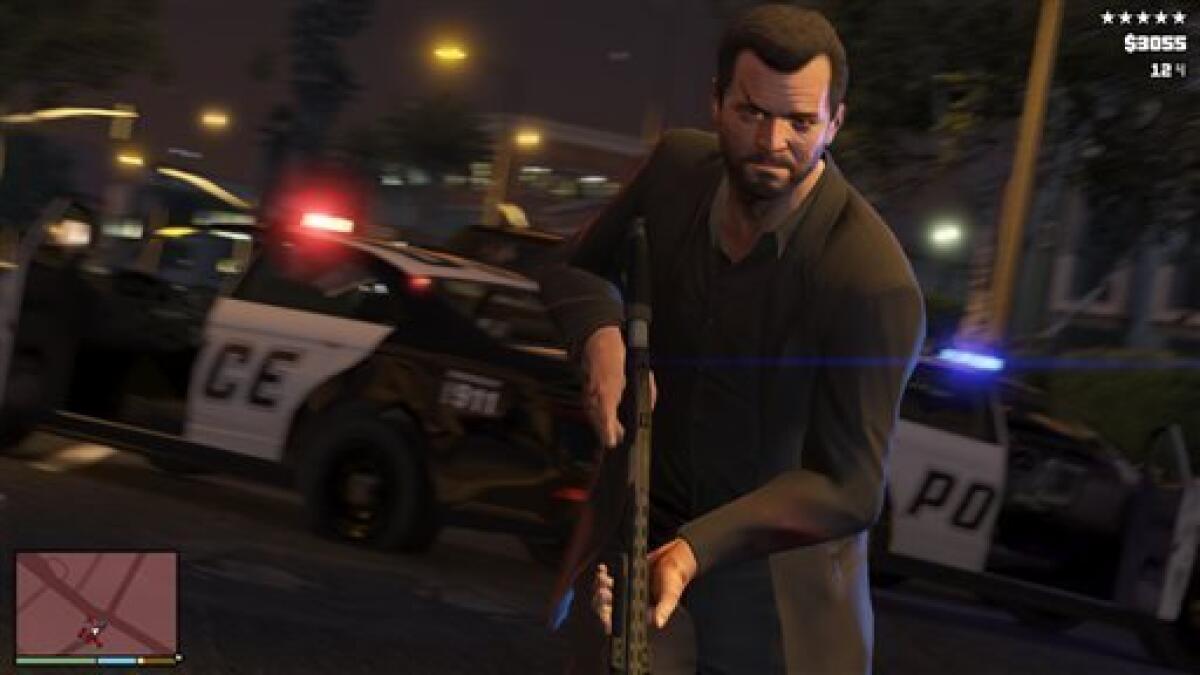 GTA V In-Game Los Santos vs Real-Life Los Angeles Screenshot
