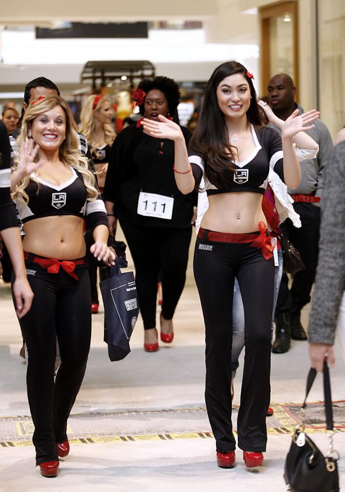 Photo Gallery: Go Red For Women Heels For Hearts at the Glendale Galleria