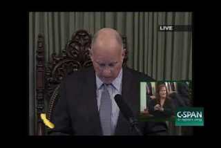 Gov. Jerry Brown calls for truth and civility