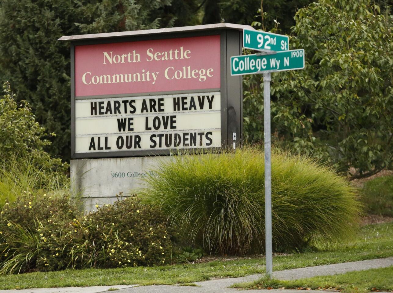Seattle college mourns