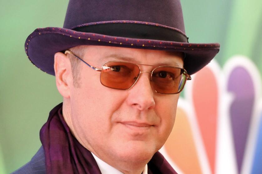 Actor James Spader from "The Blacklist" attends the NBC Network 2013 Upfront at Radio City Music Hall in New York.