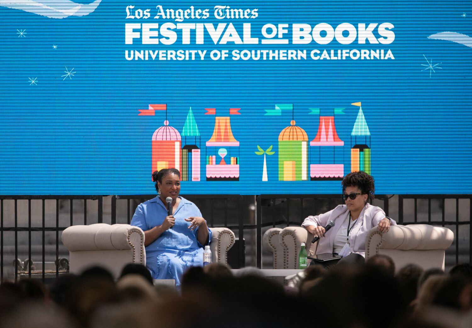 Big names and big dreams dominate second day of L.A. Times Festival of Books