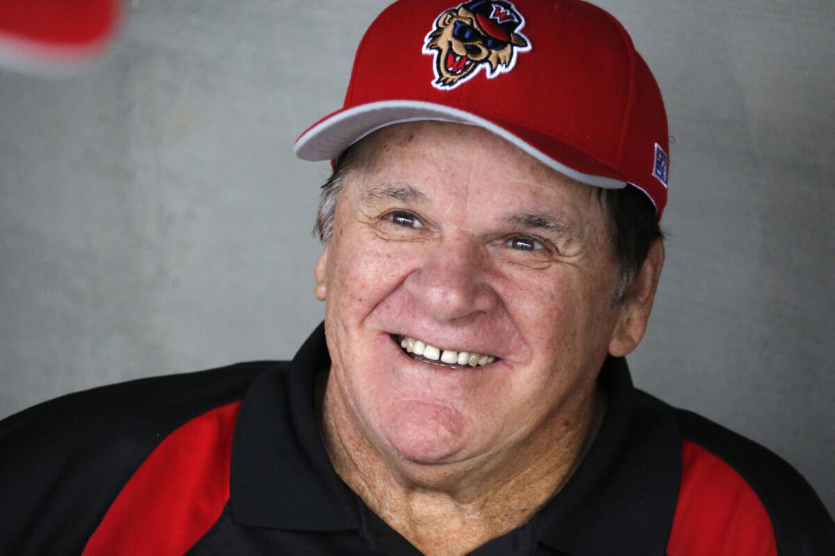 Pete Rose is still ineligible for the baseball Hall of Fame.