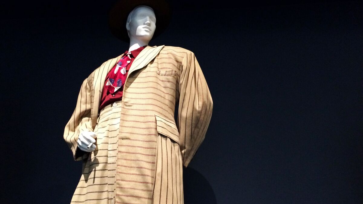 LACMA's newly acquired zoot suit, from 1940-42.