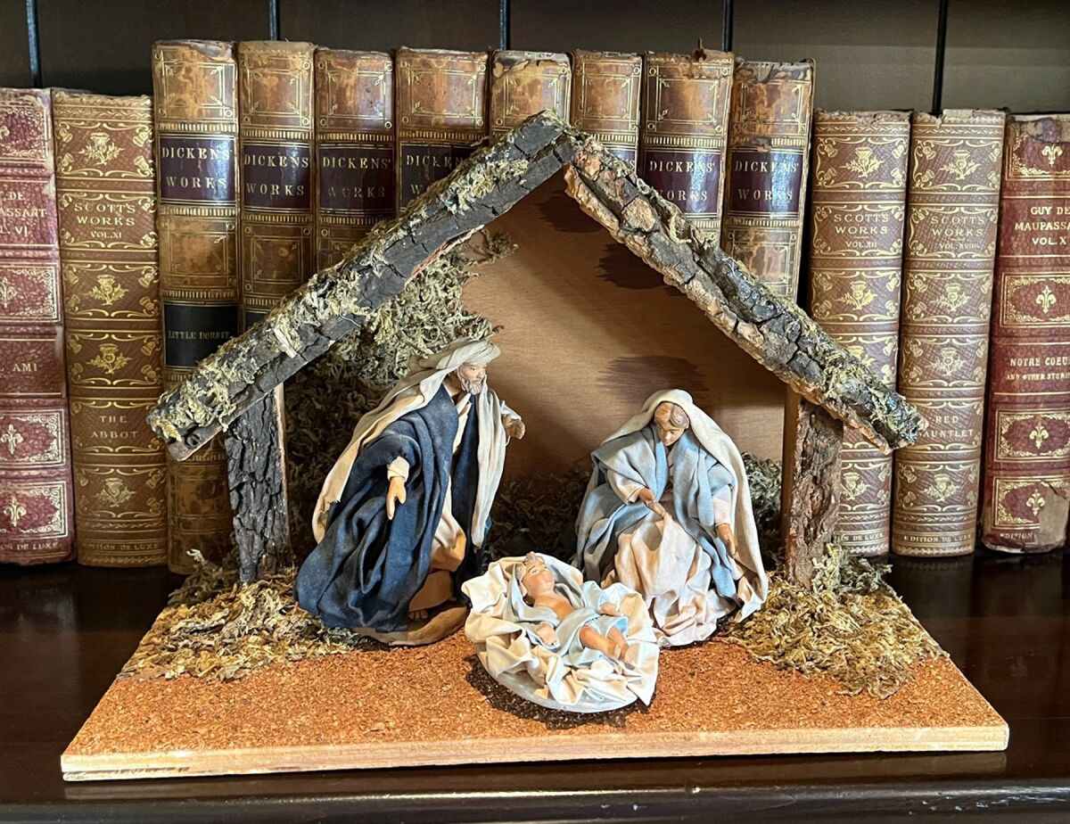 This crèche from Sicily will be among the more than 100 displayed.