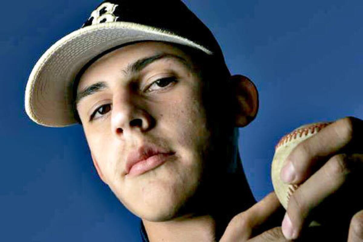 Edgar Olmos, a 6-foot-4 pitcher at Lake Balboa Birmingham, signed a letter of intent with Arizona.