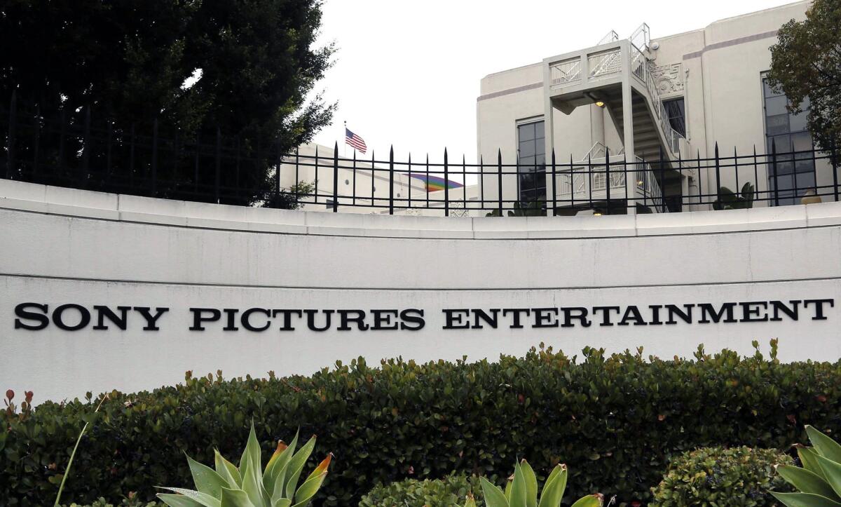 A North Korean diplomat has denied suggestions that Pyongyang was behind a recent data security breach at Sony Pictures Entertainment. Above, the studio's headquarters in Culver City.