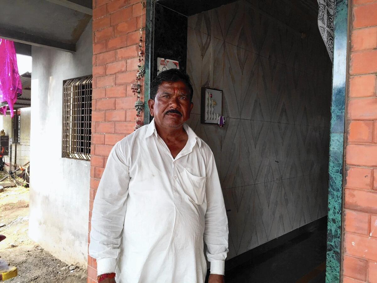 Nanasahib Bankar doesn't have to worry about losing his keys. His house in Shani Shinganapur doesn’t have a door.