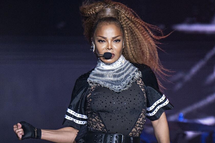 FILE - In this July 8, 2018 file photo, Janet Jackson performs at the 2018 Essence Festival in New Orleans. Jackson announced Tuesday, Feb. 26, 2019, that shes launching a residency in Sin City later this year. Jackson announced 15 shows in May, July and August at the Park Theater at Park MGM resort.. (Photo by Amy Harris/Invision/AP, File)