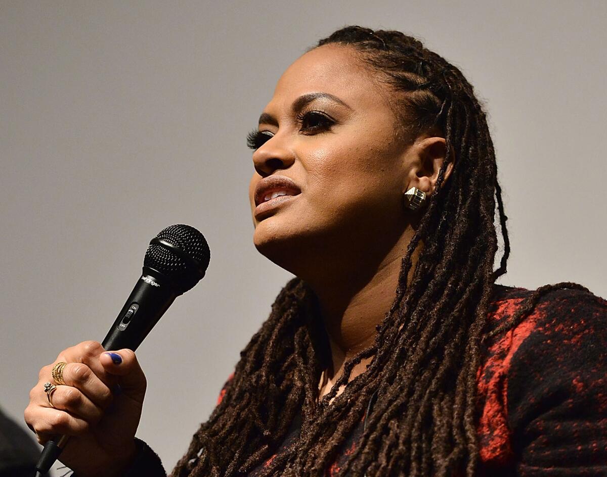 Ava DuVernay attends the Film Independent's Directors Close-Up: Ava DuVernay: The Road To "Selma" at the Landmark Theater on February 3, 2015 in Los Angeles, California.