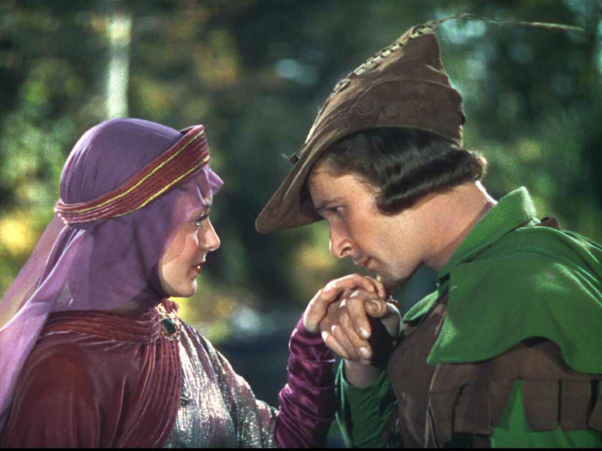 "The Adventures of Robin Hood" starred Errol Flynn and Olivia de Havilland. (Warner Home Video)
