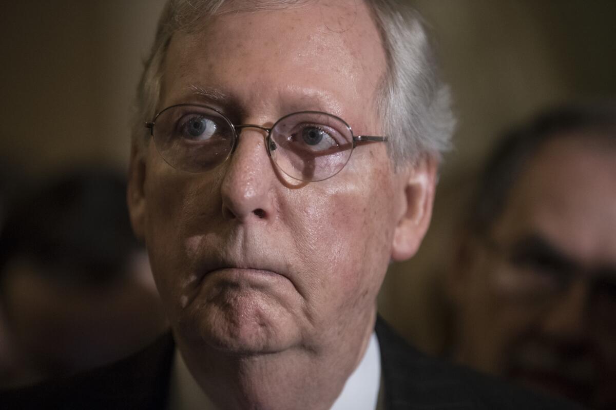 Senate Majority Leader Mitch McConnell