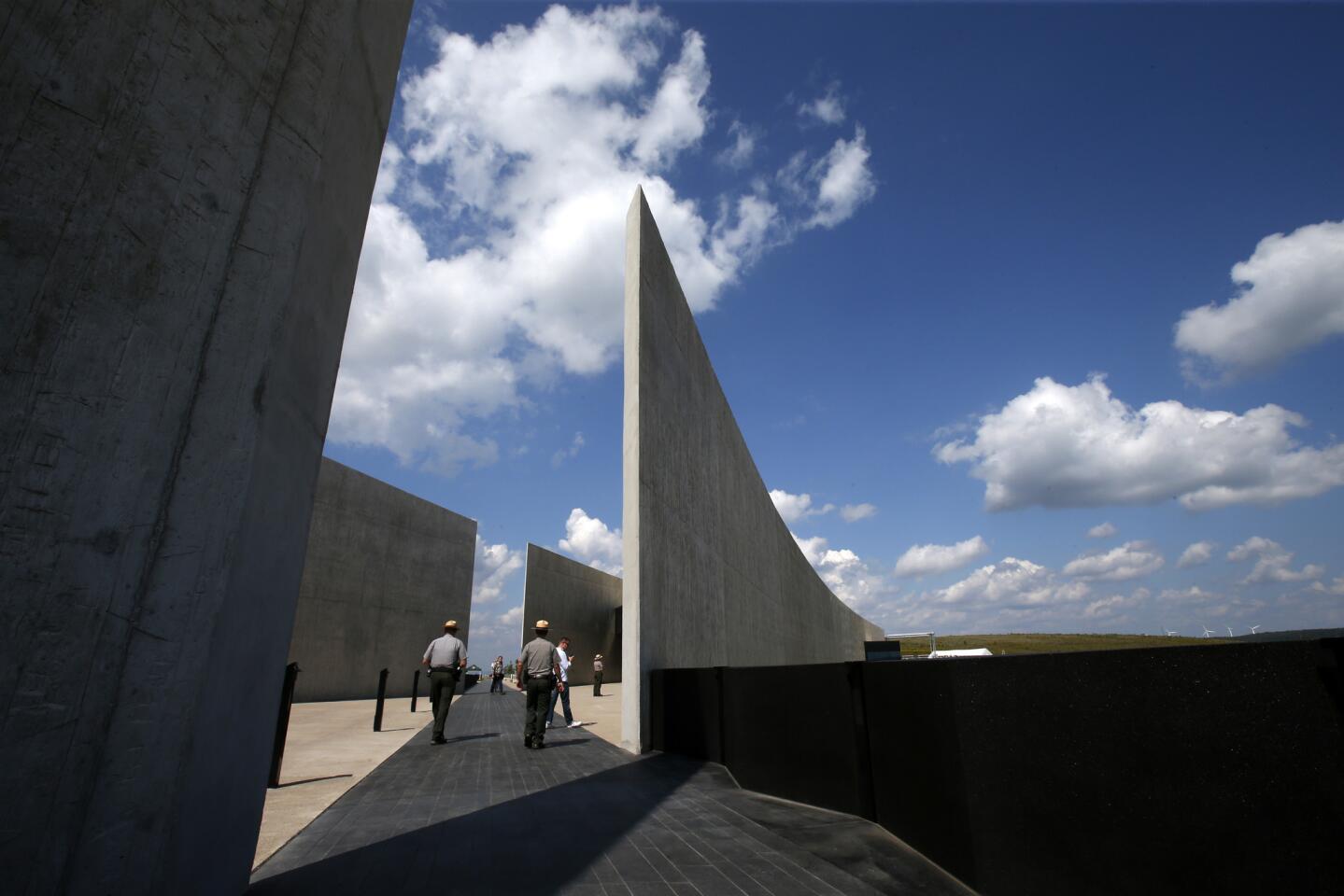 The Flight 93 National Memorial Visitor Center has been added to a complex that includes the Wall of Names, Memorial Plaza and a rock that marks the site of the plane crash.