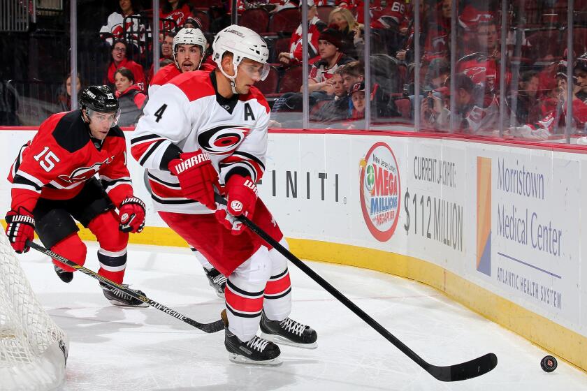 The Kings sent a first-round pick and prospect Roland McKeown to Carolina on Wednesday in order to acquire Hurricanes defenseman Andrej Sekera (No. 4).
