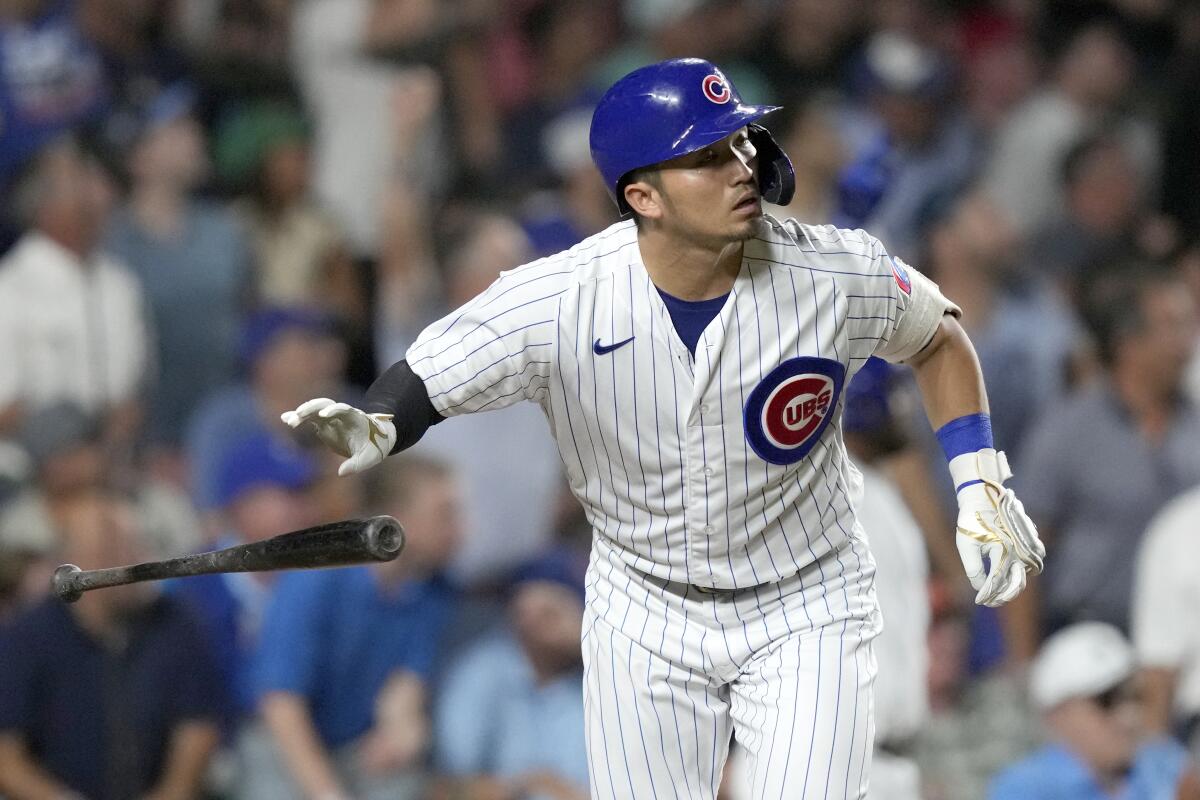 Baseball: Seiya Suzuki hits 12th home run in Cubs' win