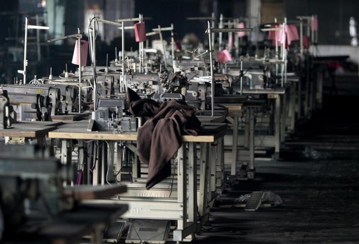 The Tazreen garment factory in Bangladesh, where a fire killed more than 100 people last month.