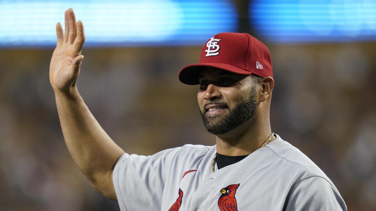 Albert Pujols' services contract: what it means for Angels, Cardinals - Los  Angeles Times