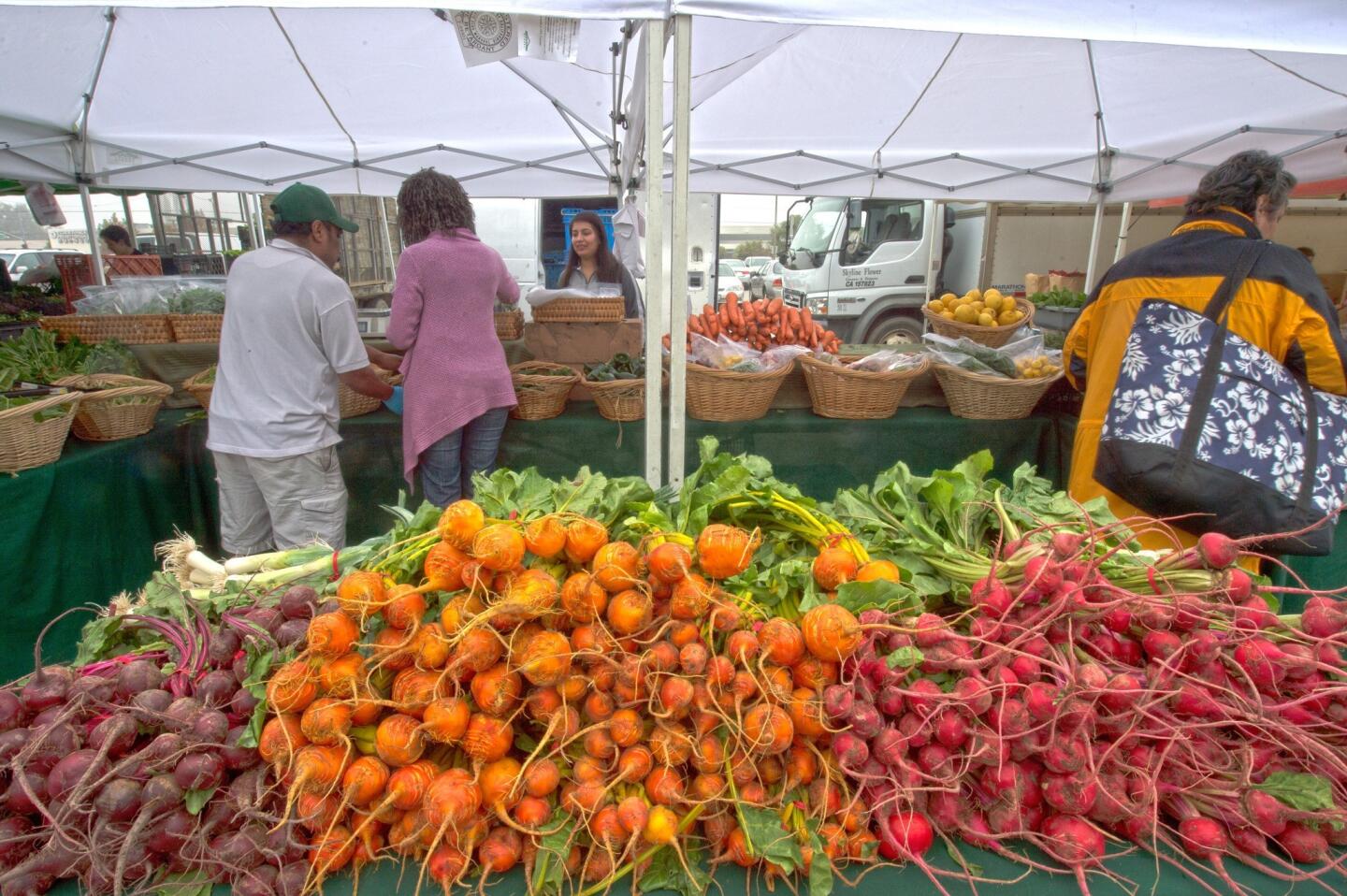 Beets grown in Santa Paula by Abundio Ruiz of Gourmet Specialties.