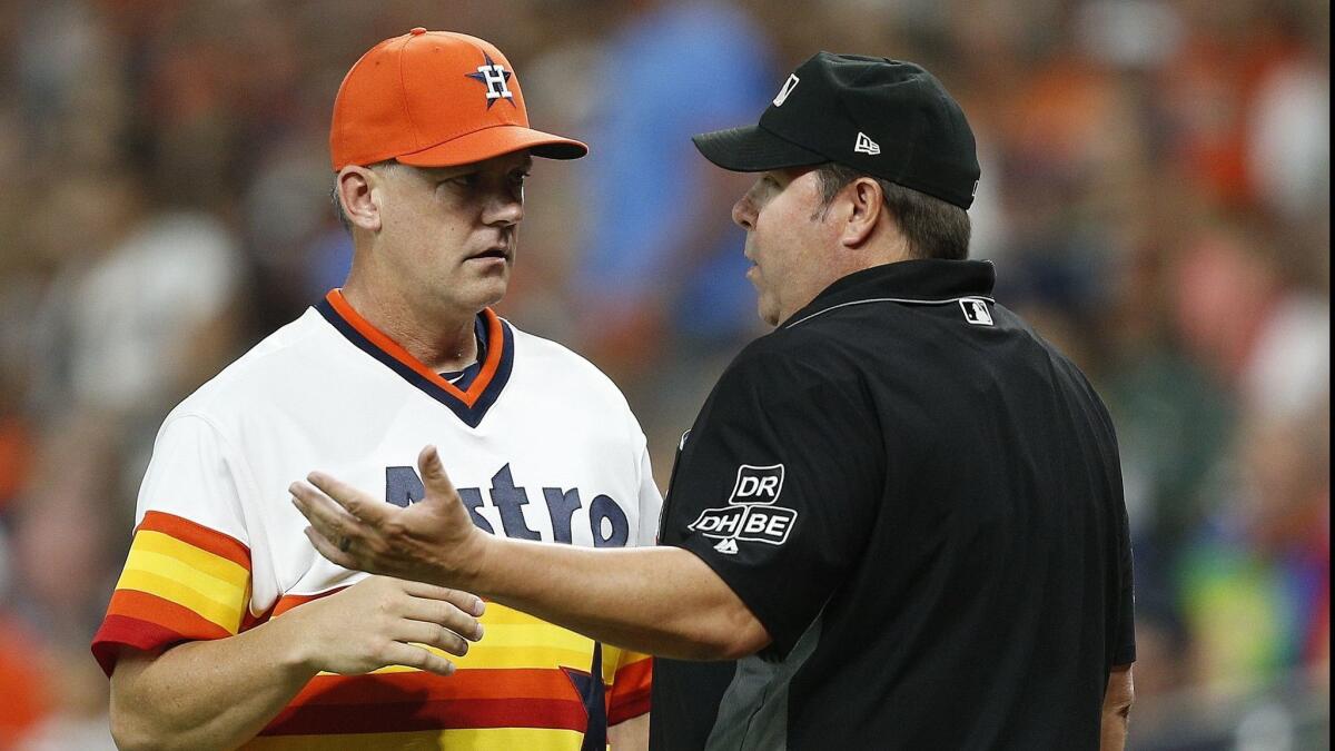 Ex-Padres exec A.J. Hinch looks to maintain Astros success - The San Diego  Union-Tribune