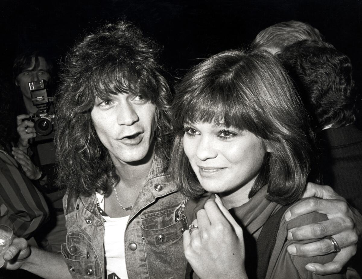 Eddie Van Halen and Valerie Bertinelli