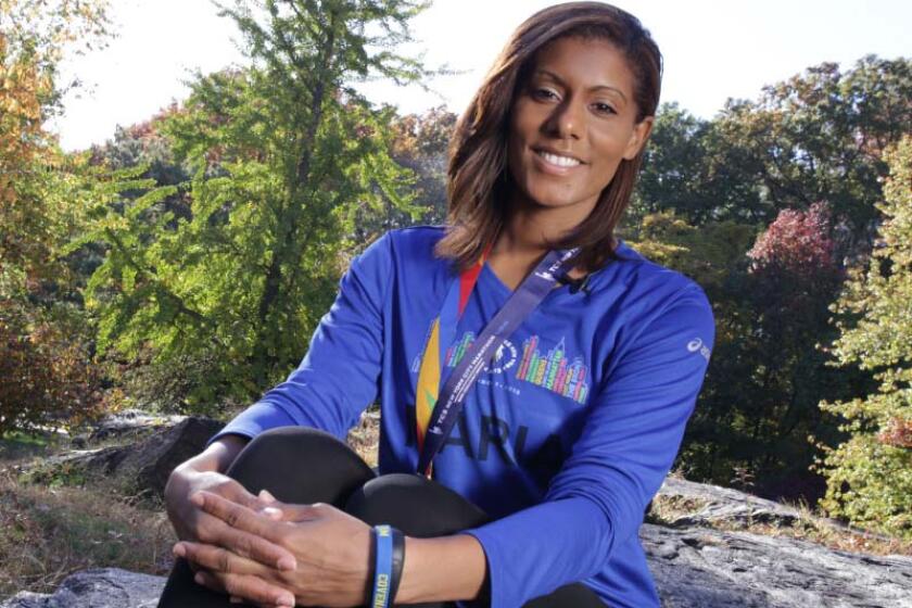 María Solís Belizaire de Nueva York fundó un grupo para corredores latinos que a la vez era inclusiva de su herencia afrolatina en 2016.