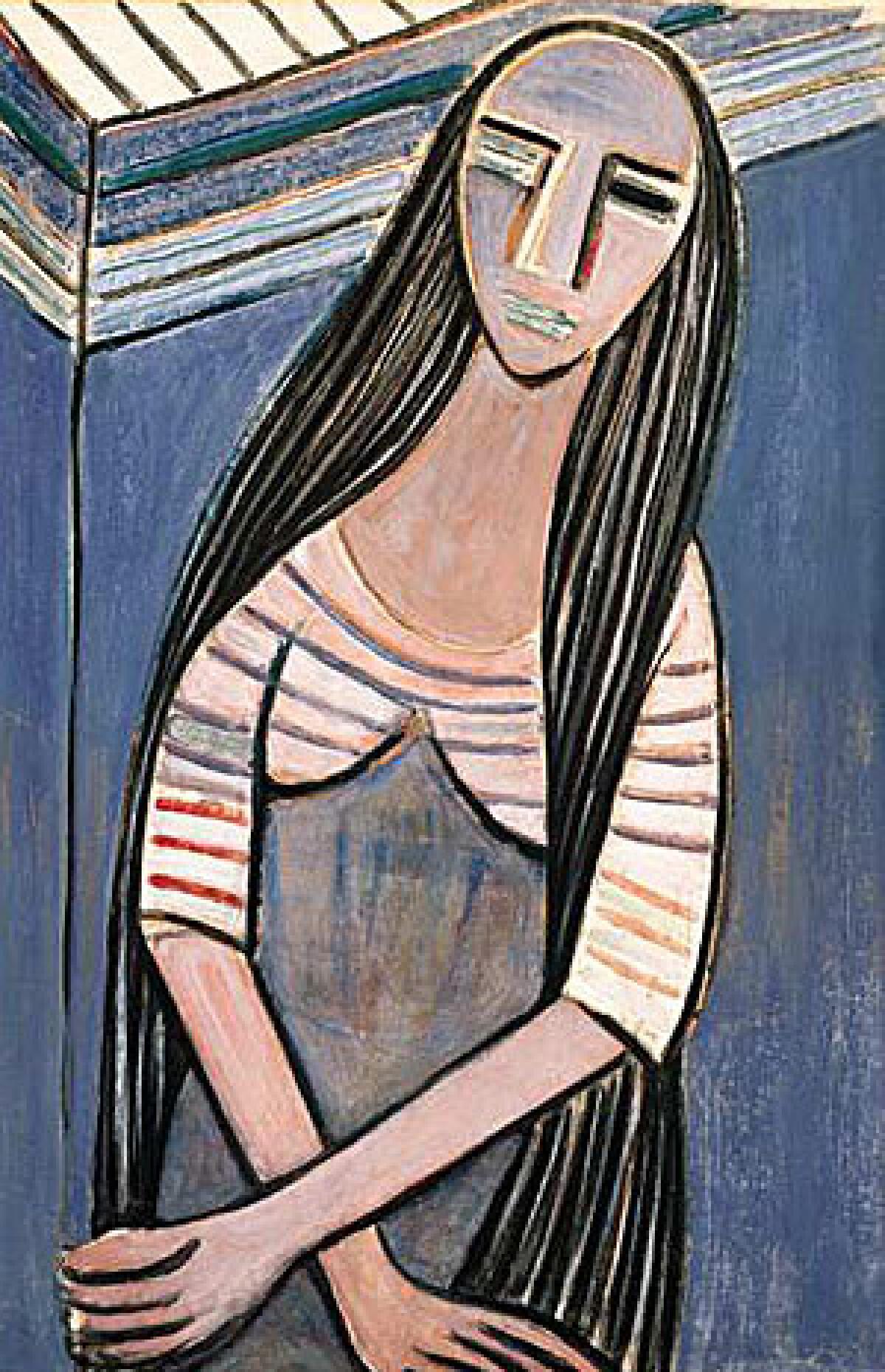 Wifredo Lam's  "Woman With Long Hair, I" 