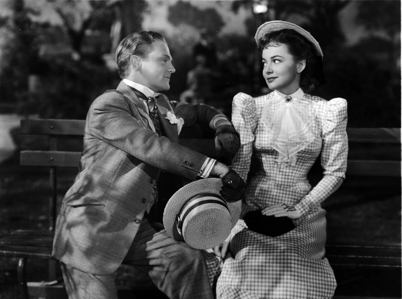 James Cagney and Olivia de Havilland in the 1941 movie "The Strawberry Blonde," directed by Raoul Walsh.
